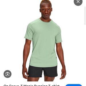 NWT on cloud on focus mens large tshirt moss